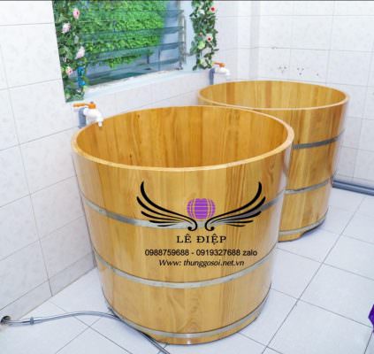 bồn tắm gỗ giá rẻ