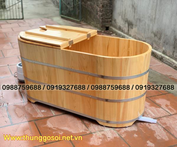bồn tắm gỗ hinoki