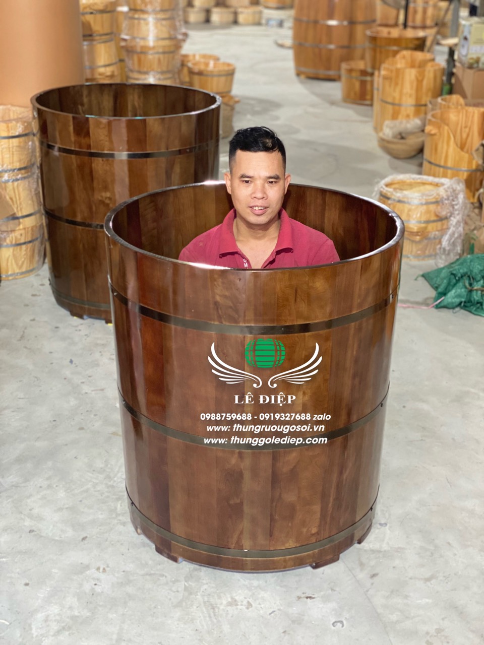 bon-tam-go-po-mu bồn tắm gỗ pơ mu