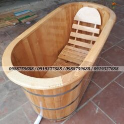 bồn tắm gỗ sồi