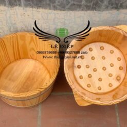 chậu gỗ ngâm chân giá rẻ