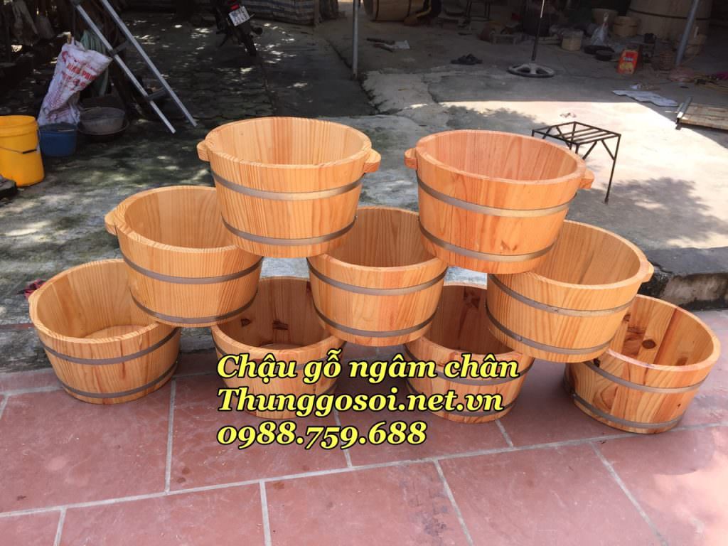 Giá chậu ngâm chân, Giá chậu ngâm chân gỗ, Giá chậu ngâm chân bằng gỗ