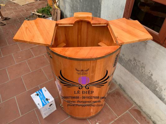 thùng gỗ xông hơi giá rẻ