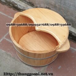 thùng ngâm chân gỗ giá rẻ