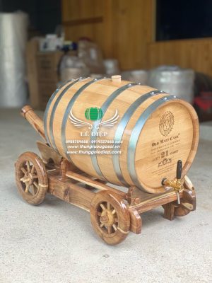 thùng rượu gỗ sồi 100l