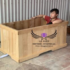 thùng tắm gỗ cao cấp