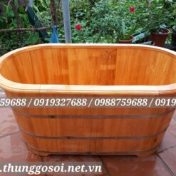 bán bồn tắm gỗ