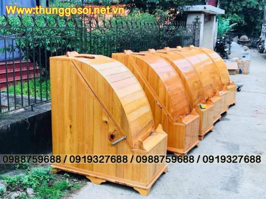 Nơi bán bồn tắm đứng, bồn tắm dáng dứng, bồn tắm gỗ dáng đứng Thùng xông hơi tại nhà