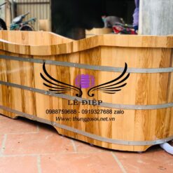 bồn tắm gỗ cao cấp