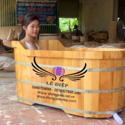 bán bồn tắm bằng gỗ cao cấp