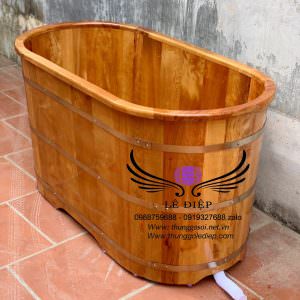 bồn tắm gỗ thanh lý