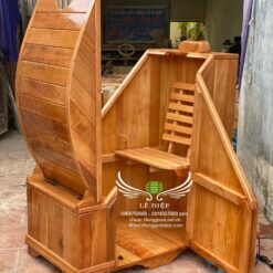 bồn gỗ xông hơi cao cấp