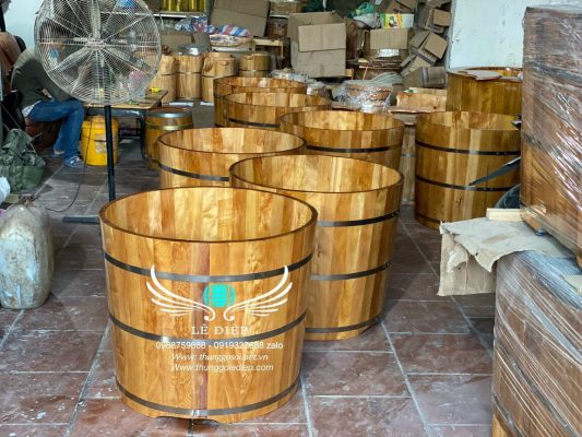 bán bồn tắm gỗ lâm đồng