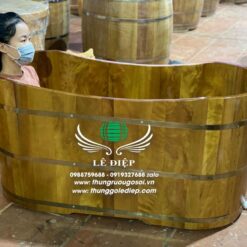 bồn tắm gỗ cao cấp