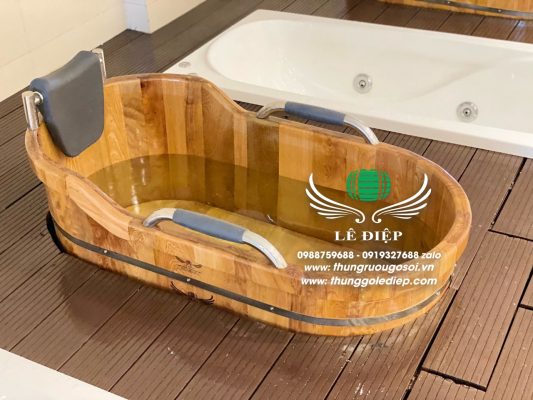 bồn tắm gỗ cao cấp