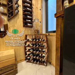 thùng đựng rượu trang trí