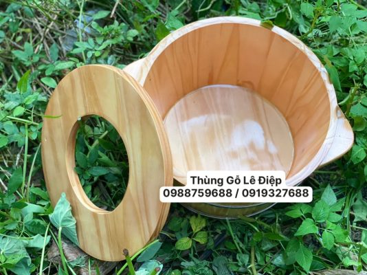 chậu gỗ thông chậu gỗ thông