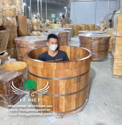 bồn tắm gỗ cao cấp