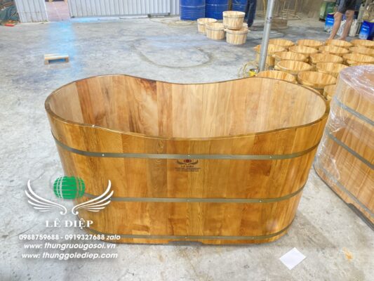 bồn tắm gỗ pơ mu mộc bồn tắm gỗ pơ mu mộc