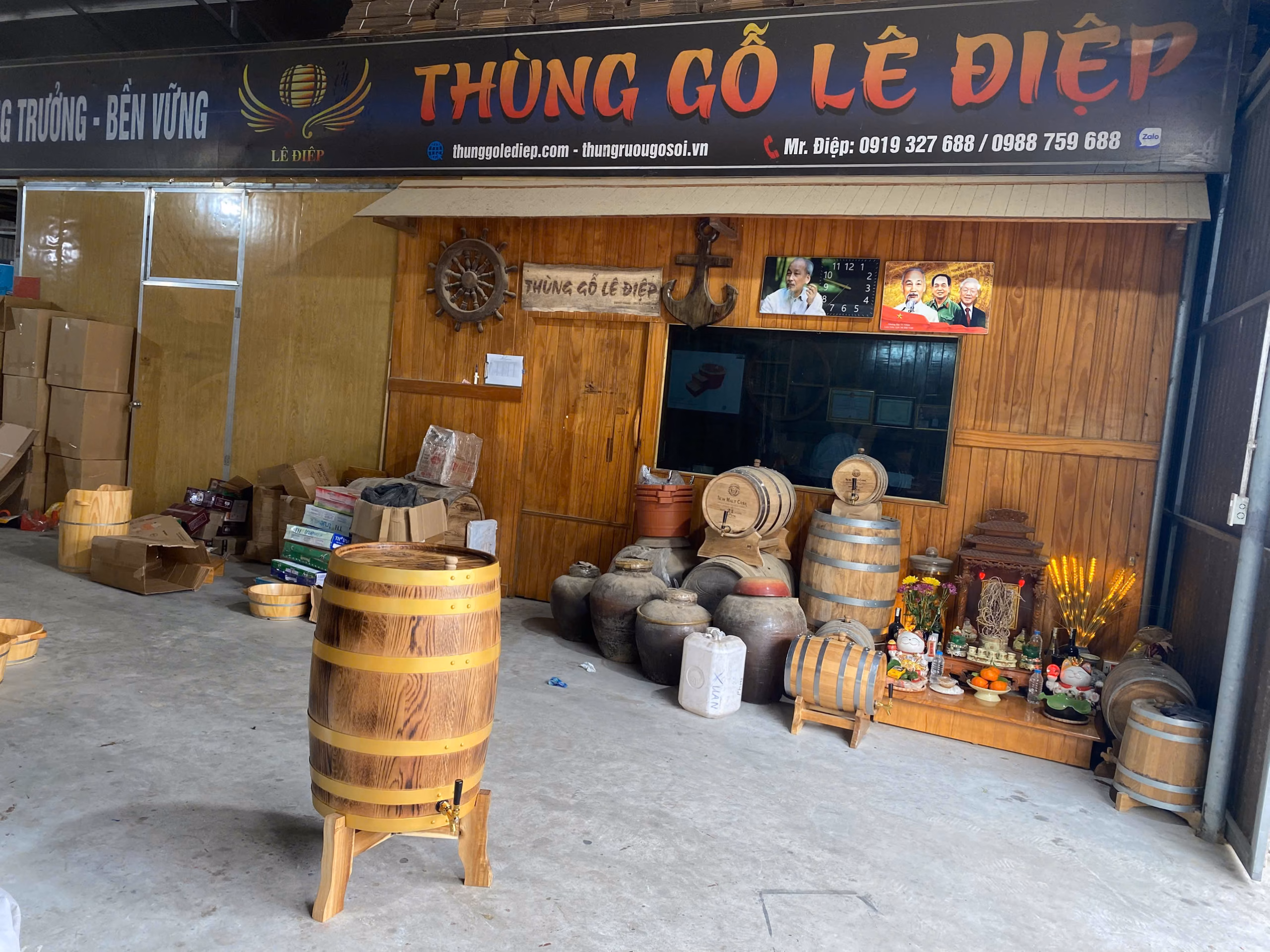 ban-thung-u-ruou-go-soi bán thùng ủ rượu gỗ sồi