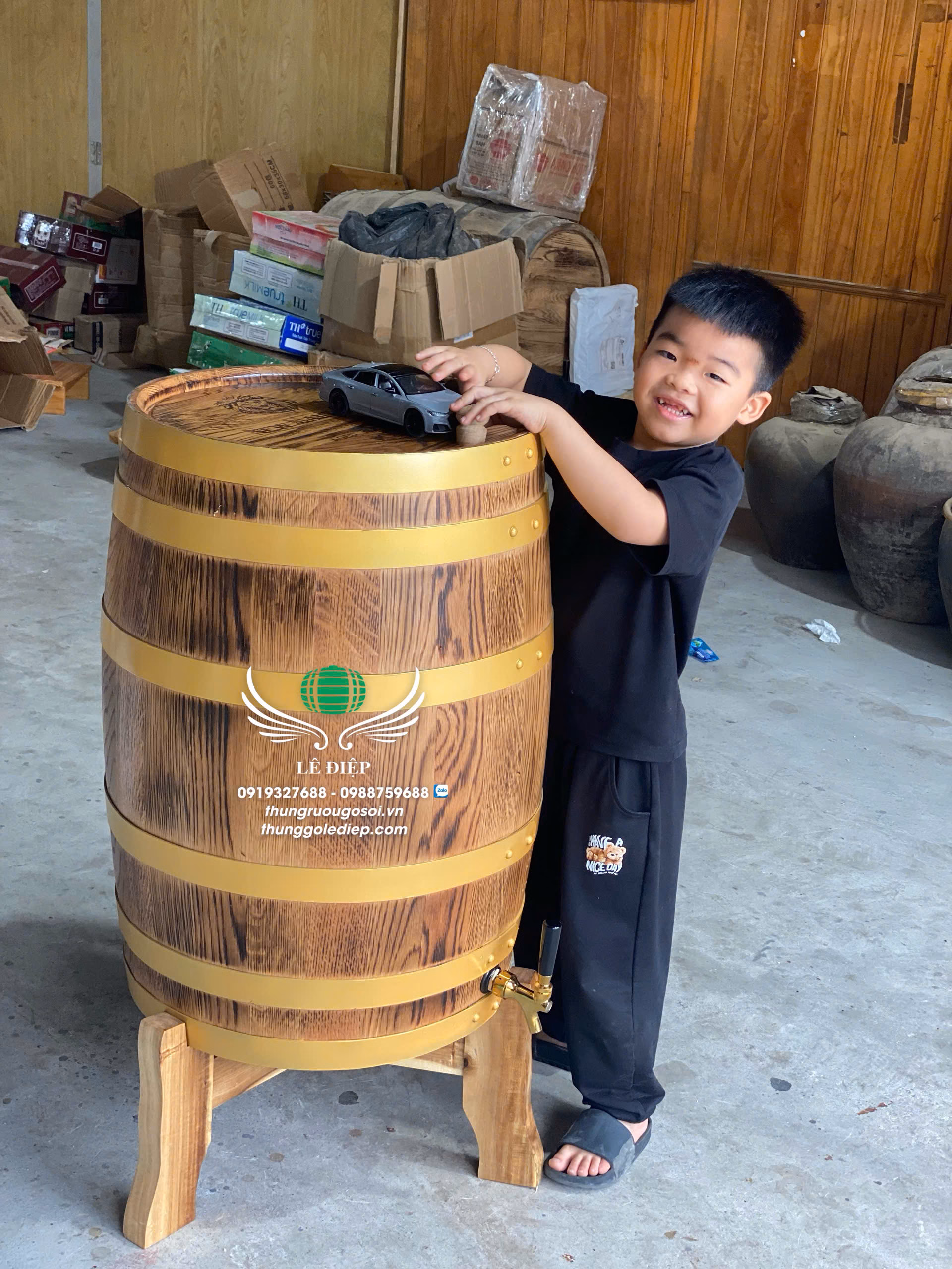 thung-ruou-gia-co thùng rượu giả cổ